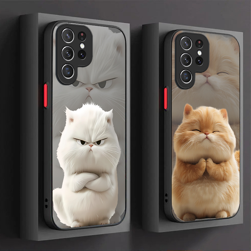 Angry Cat Couple Style Case fo - Phone Cases For Samsung S21 5G 리뷰 및 가격
