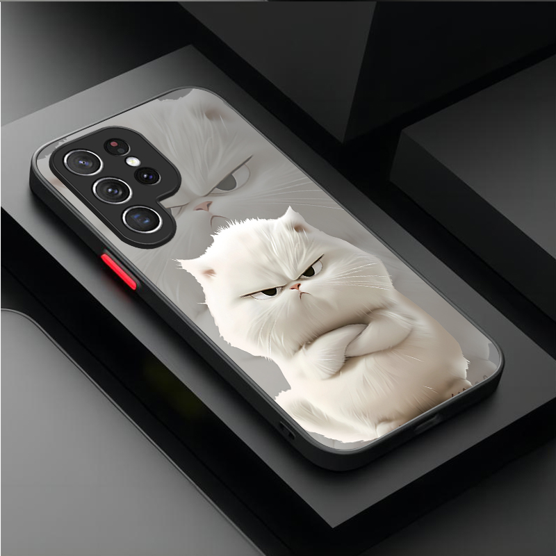 Angry Cat Couple Style Case fo - Phone Cases For Samsung S21 5G 리뷰 및 가격