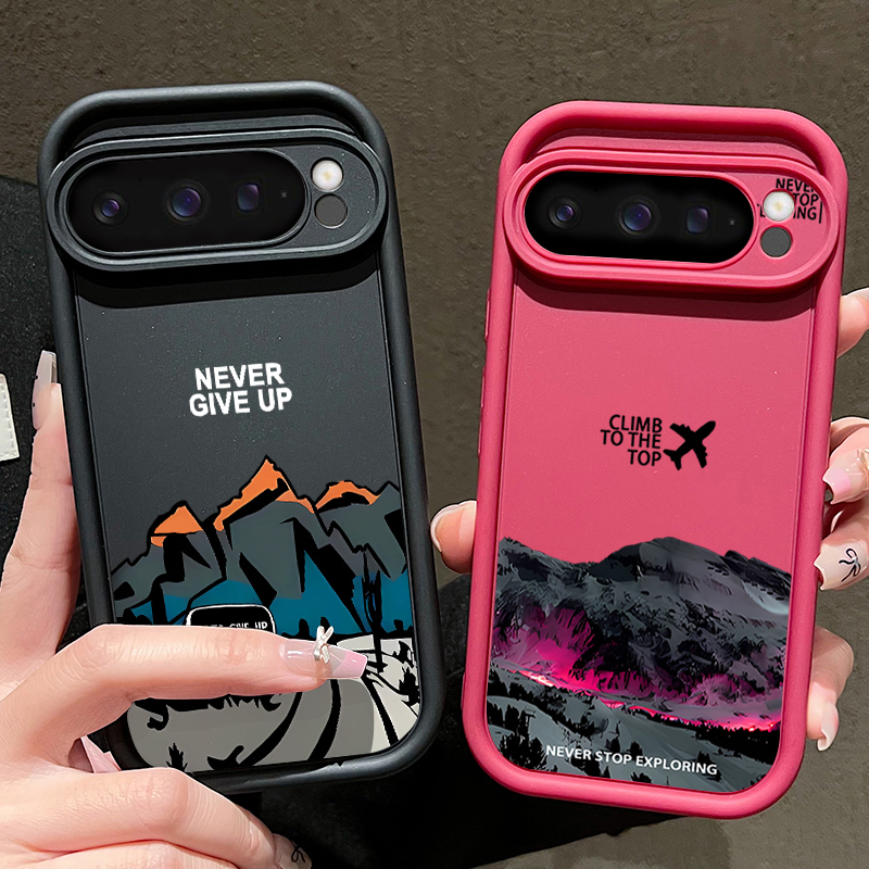 Mountain Road Patterned Phone  - Phone Cases Google Pixel 9 리뷰 및 가격