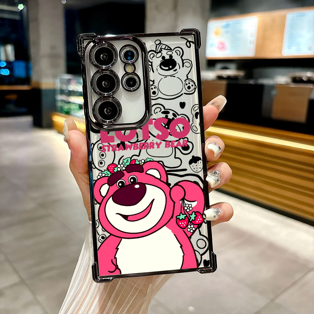 Lotso Strawberry Bear Silicone - Phone Cases Cute 리뷰 및 가격