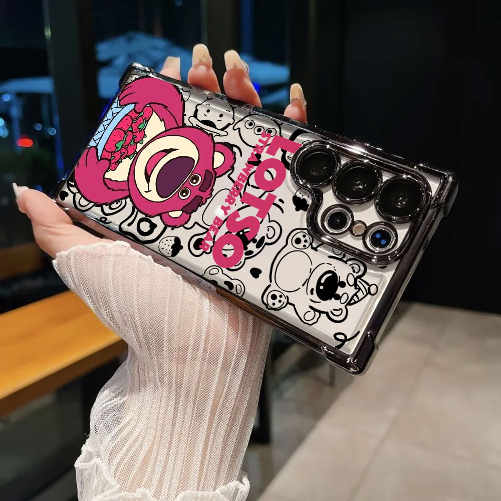 Lotso Strawberry Bear Silicone - Phone Cases Cute 리뷰 및 가격