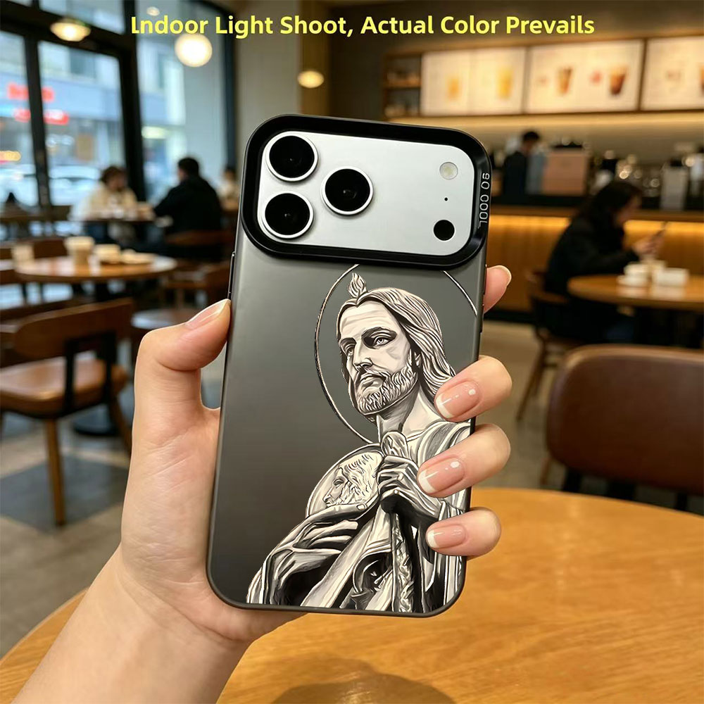 San Judas Tadeo Pattern Design - Phone Cases For Iphone 15 리뷰 및 가격