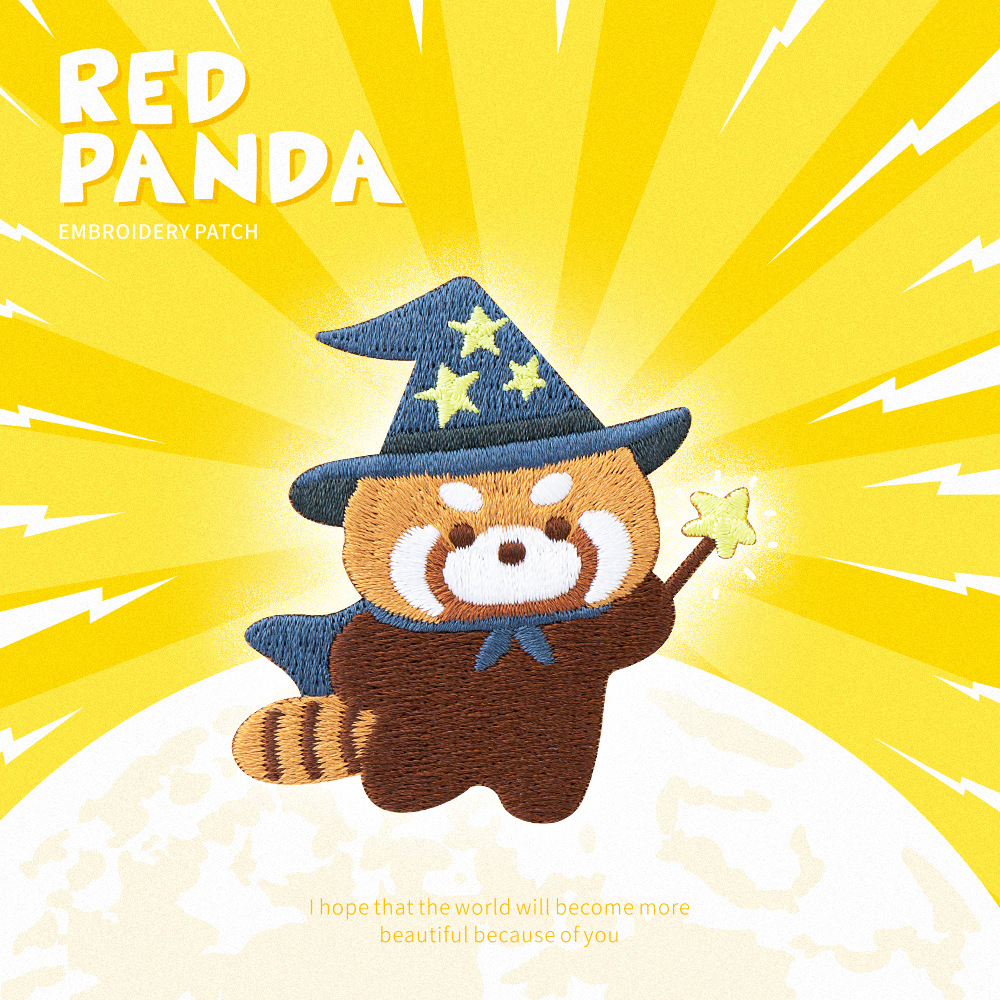 Cute Red Panda Embroidery Patc - Phone Cases Eco Friendly 리뷰 및 가격