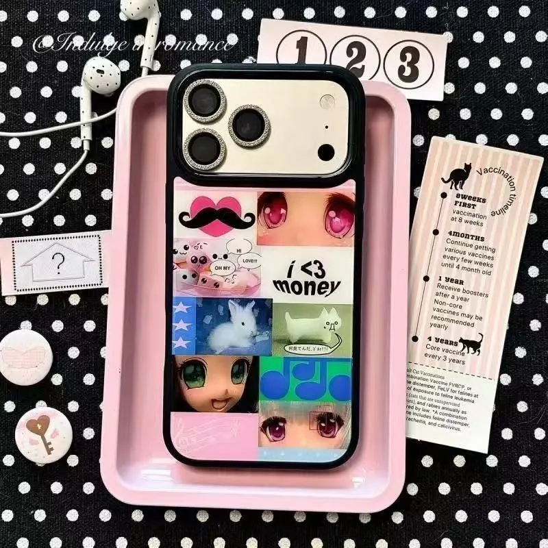 Rabbit Note Splicing Kawaii il - Phone Cases Kawaii 리뷰 및 가격