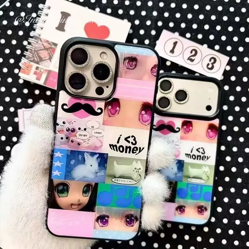 Rabbit Note Splicing Kawaii il - Phone Cases Kawaii 리뷰 및 가격