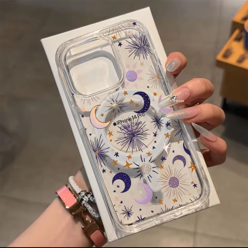 Romantic Sun Moon Stars Phone  - Phone Cases Iphone 15 Pro Max 리뷰 및 가격