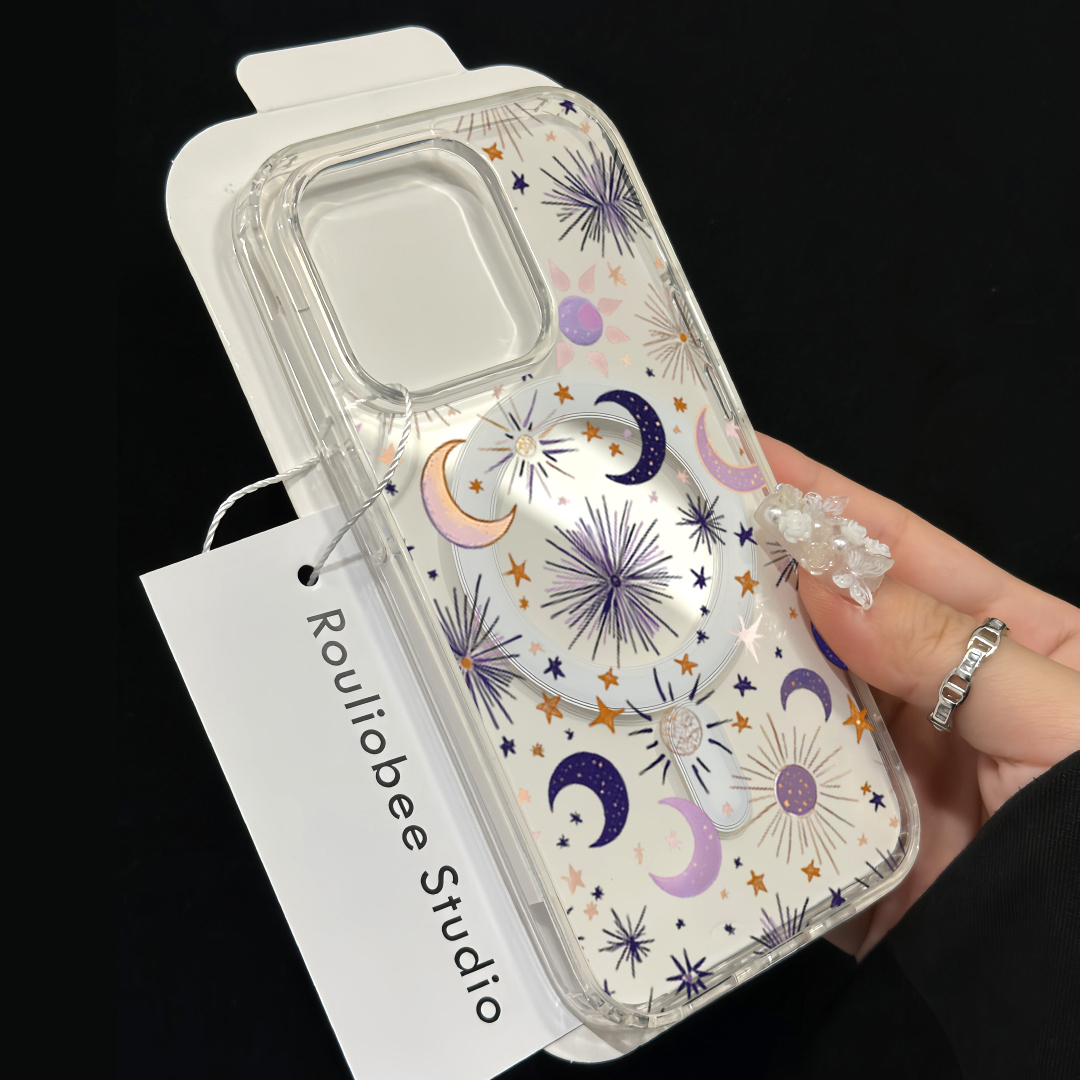 Romantic Sun Moon Stars Phone  - Phone Cases Iphone 15 Pro Max 리뷰 및 가격
