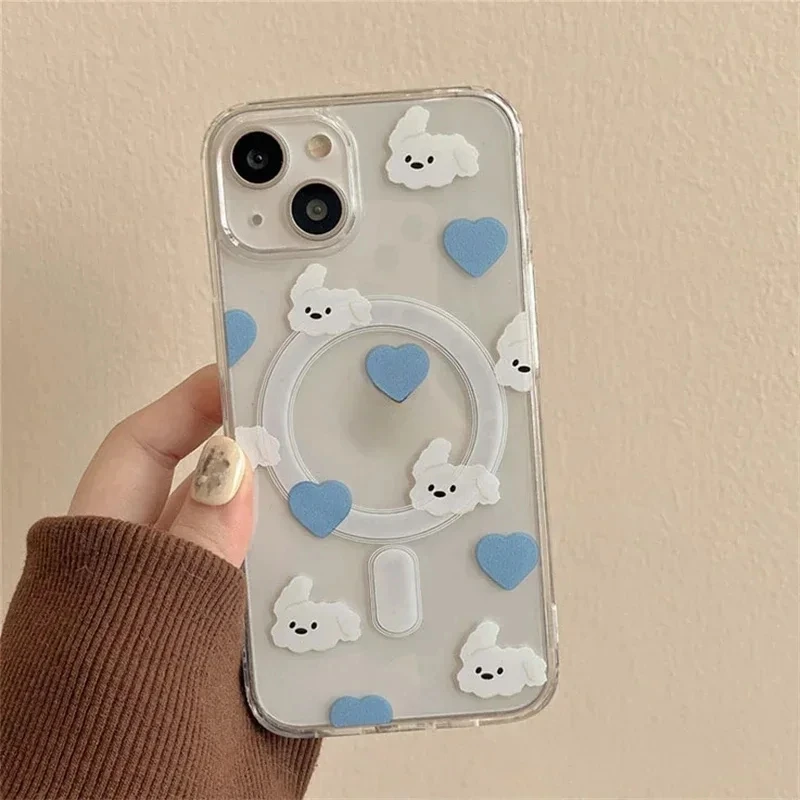 Heart Kawaii Puppy Ears Phone  - Phone Cases Kawaii 리뷰 및 가격