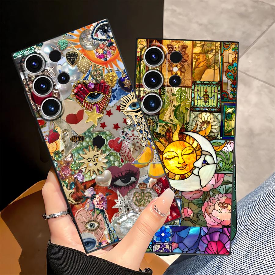 Simple Pattern Funda Phone Cov - Phone Cases Samsung S25 Ultra 리뷰 및 가격