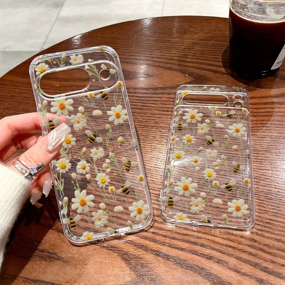 Cute Honeybee Flower Pattern S - Phone Cases Cute 리뷰 및 가격