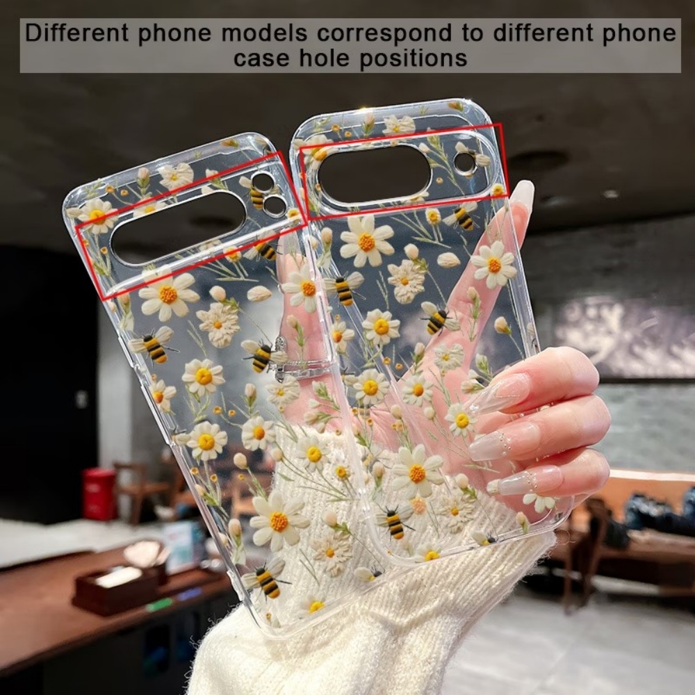 Cute Honeybee Flower Pattern S - Phone Cases Cute 리뷰 및 가격