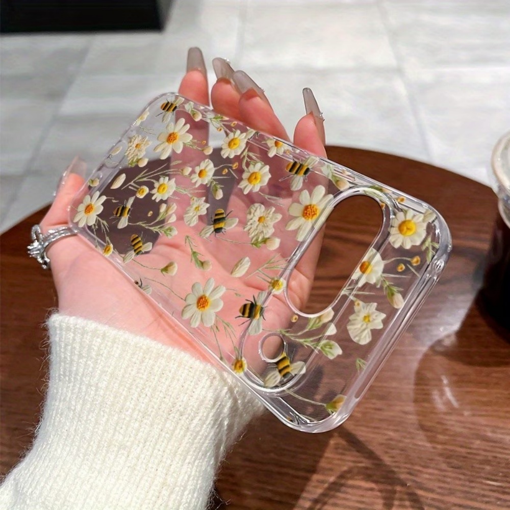 Cute Honeybee Flower Pattern S - Phone Cases Cute 리뷰 및 가격