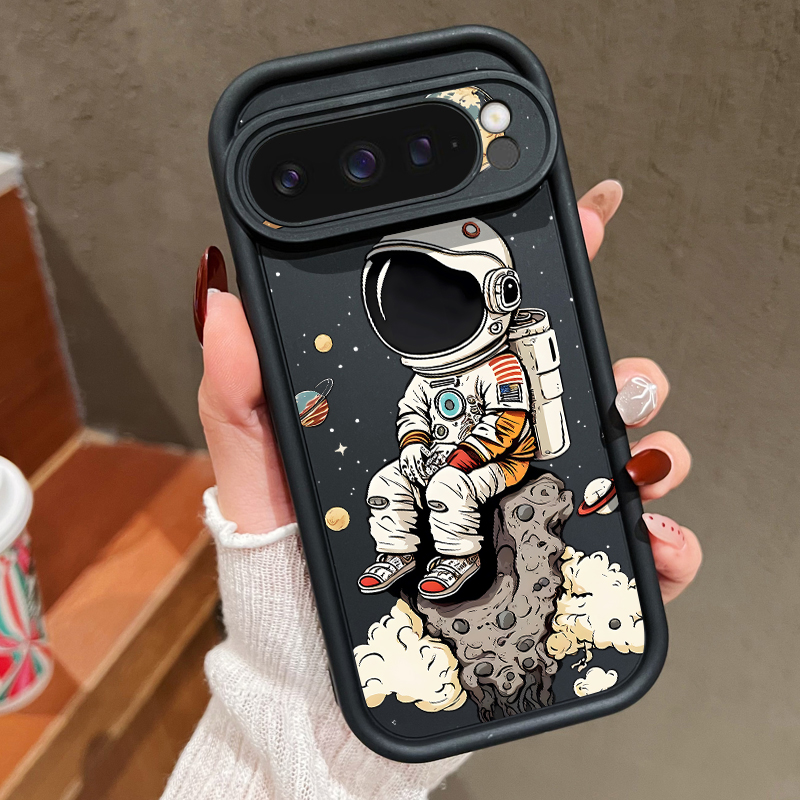 Cartoon Astronaut Print TPU Ph - Phone Cases Google Pixel 9 리뷰 및 가격