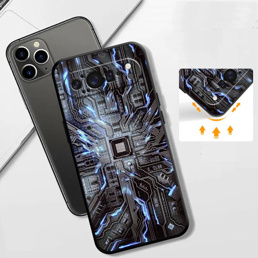 Retro Circuit Board Funda Phon - Phone Cases Google Pixel 9 리뷰 및 가격
