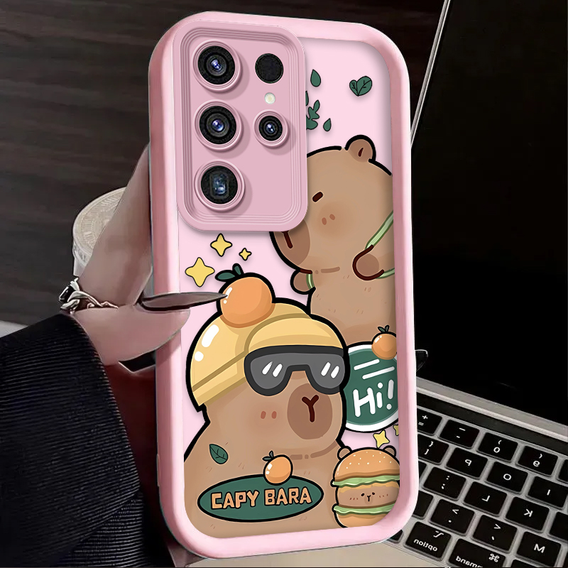 Cool Capybara Soft Phone Case  - Phone Cases For Samsung S21 5G 리뷰 및 가격