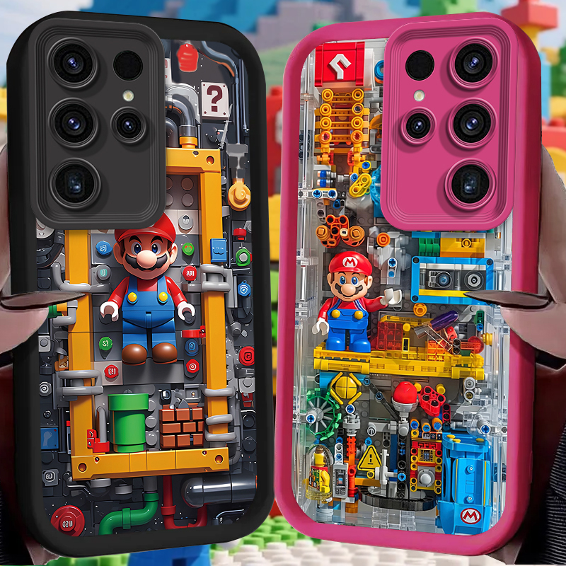 Toy Blocks M-Marios Phone Case - Phone Cases Samsung S25 Ultra 리뷰 및 가격