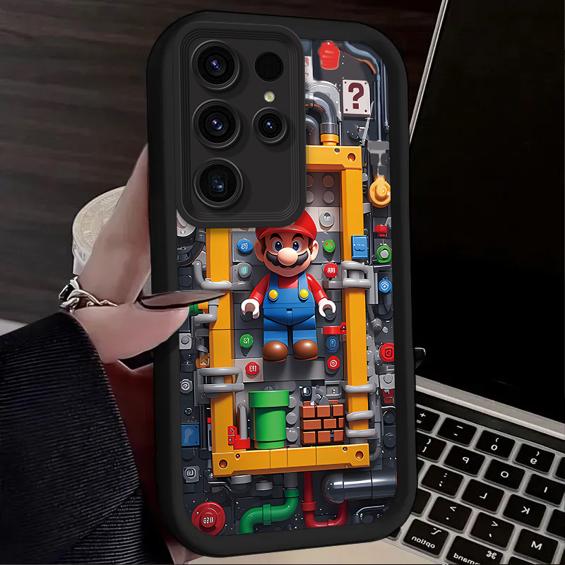 Toy Blocks M-Marios Phone Case - Phone Cases Samsung S25 Ultra 리뷰 및 가격